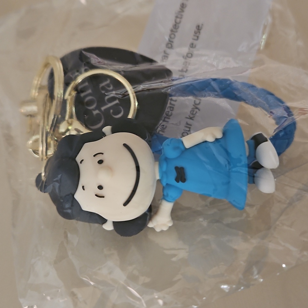 Gongcha x Peanuts 75th Anniversary Keychain - Lucy